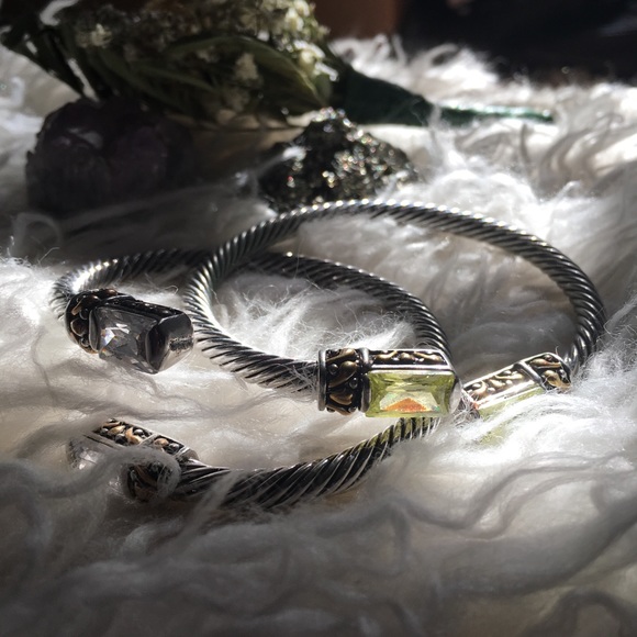 Jewelry - Gem Bangle Set